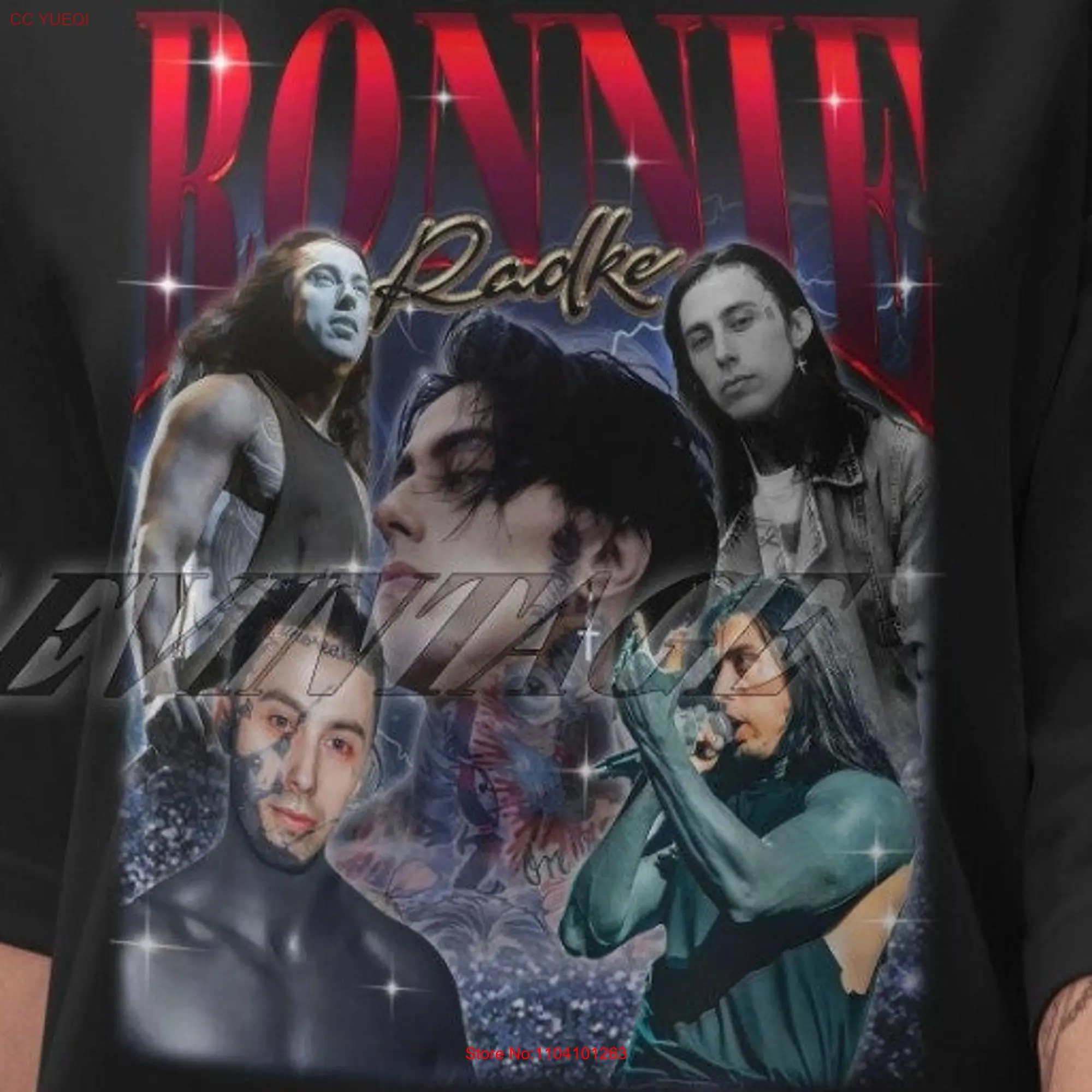 Limited Ronnie Radke Vintage T Shirt s Rock Music For Lover long or short sleeves