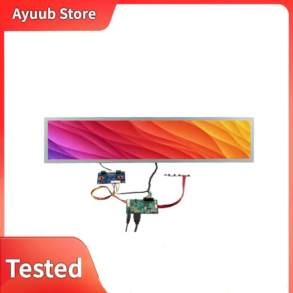 

28-дюймовый ЖК-экран DV280FBM-NB2 1920X360 IPS с широкой полосой и HD-MI USB-платой 51pin