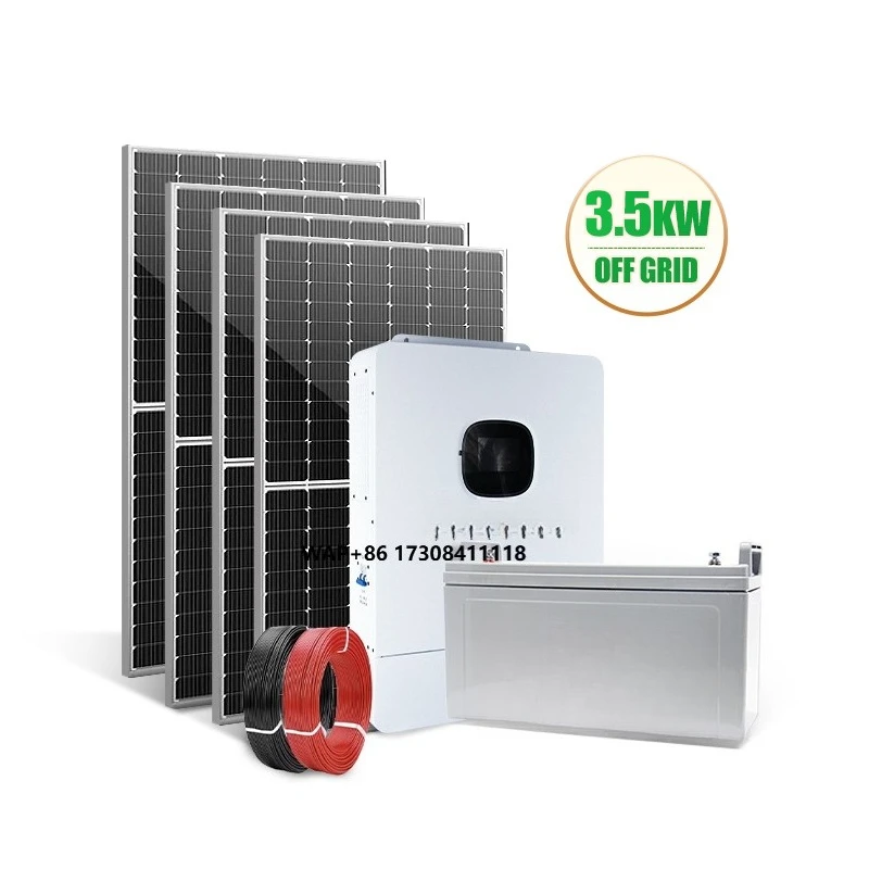 Hybrid 3.5KW Solar Power System Complete Home Energy Storage Solar Energy System