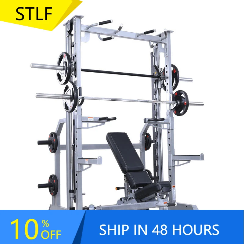 YTYIN Factory Sales High Quality Professional Multi-functional Home Power Cage High Low Pull Squat Rack