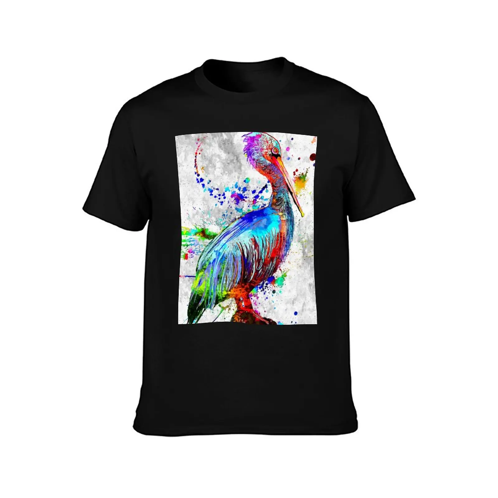 Pelican Grunge T-Shirt tees designer shirts street wear animal prinfor boys mens plain t shirts