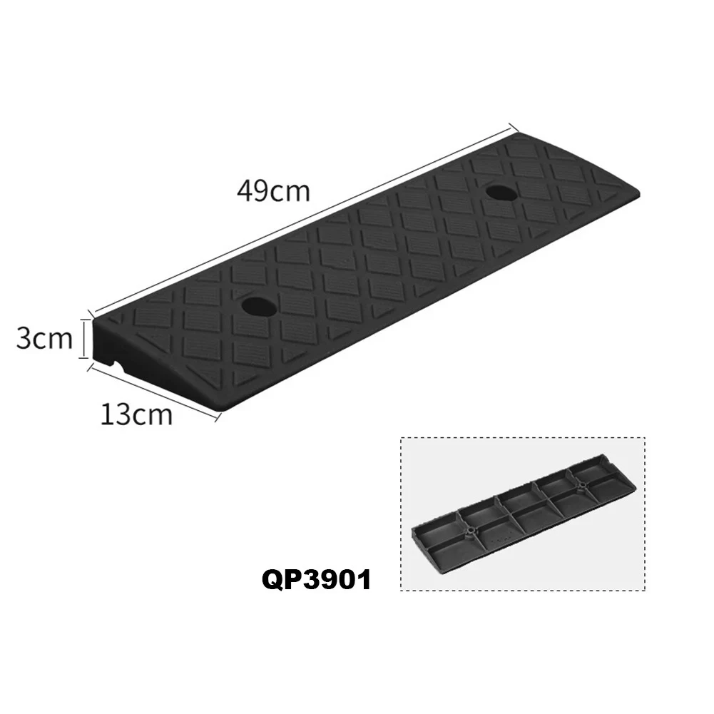 1 Pcs Car tire accessories Step plastic slope Triangle block Car wash tools Household plastic ramp Tire ramp triangle block