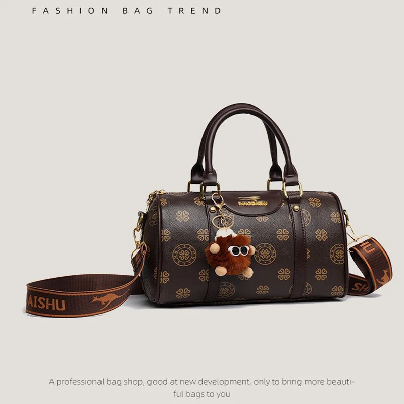 

Trend Japanese Korean Style PU Single Shoulder Crossbody Bag Casual Temperament Fresh Artistic New Design