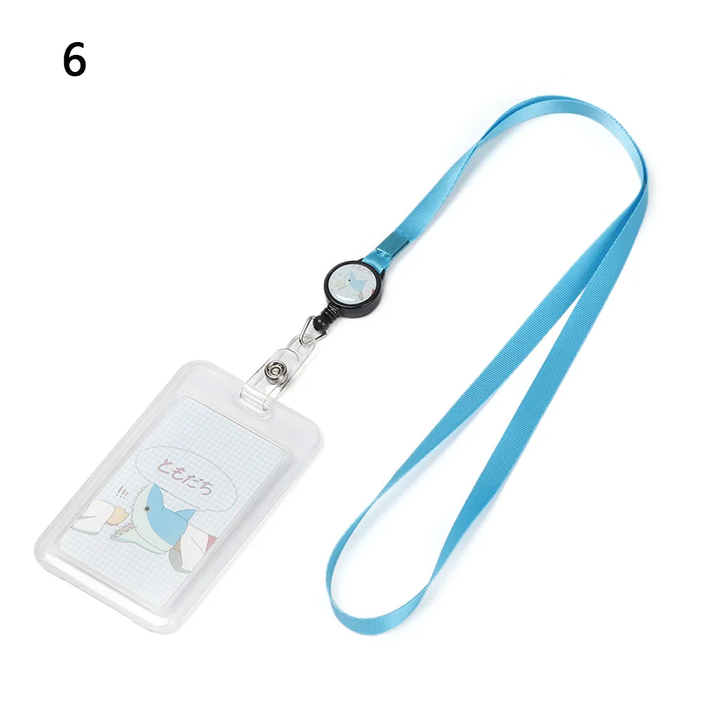 

Многофункциональный мультяшный милый бизнес-чехол для удостоверения личности, выдвижной держатель для карт, держатель для бейджа с именем для банковской кредитной карты