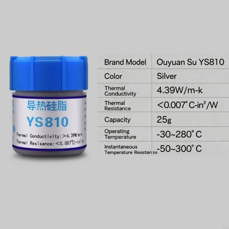 Termales profesionales Paste conductores para hardware PC 4.98W/m · K Eficiencia Material electrónica no corrrosiva