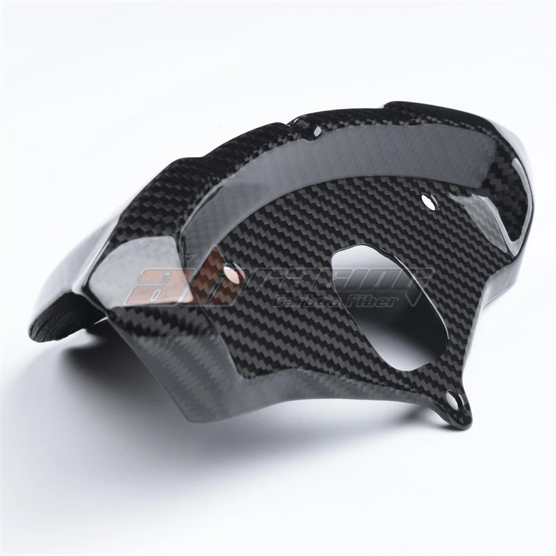 Front Instrument Cover Gauge Mount Cover Dash Cowling Fairing  For Ducati 848 1098 1198  Full Carbon Fiber 100%