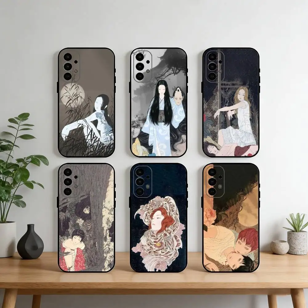 

MaiYaCa Takato Yamamoto Phone Case For Samsung S25,S24,S21,S22,S23,S30,Ultra,S20,Plus,Fe,Note,10,9,5G Black Cover