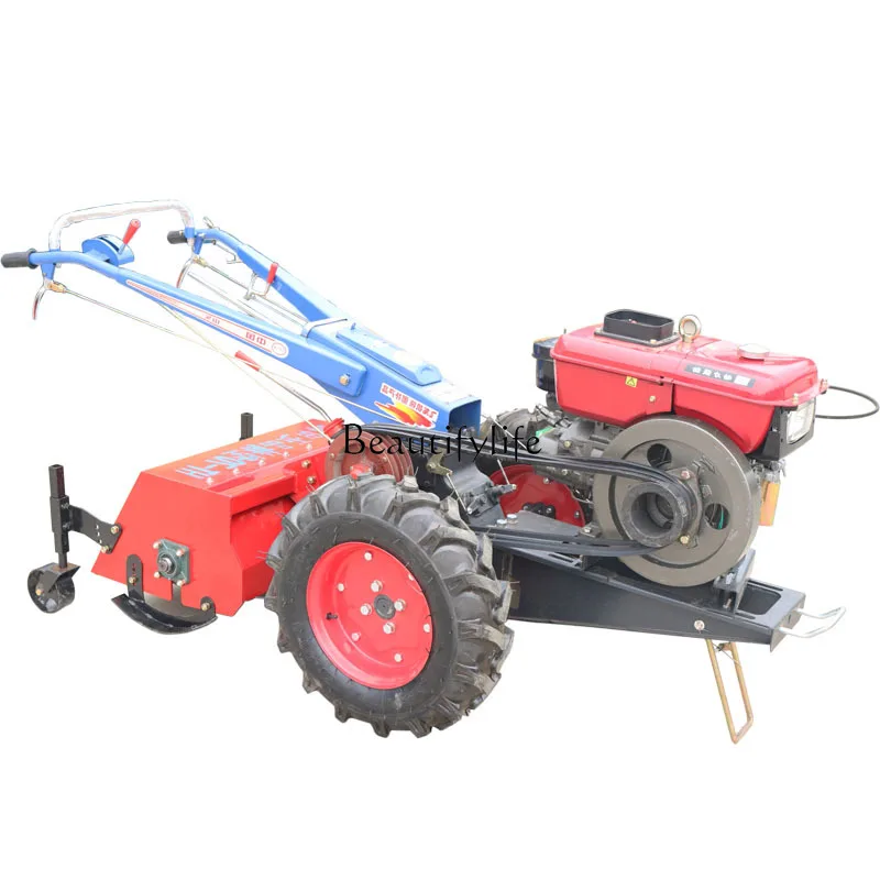 

*Large grass crusher Returning machine Agricultural corn straw Seedling killing crusher Hand-supported tractor Mowing and lawnin