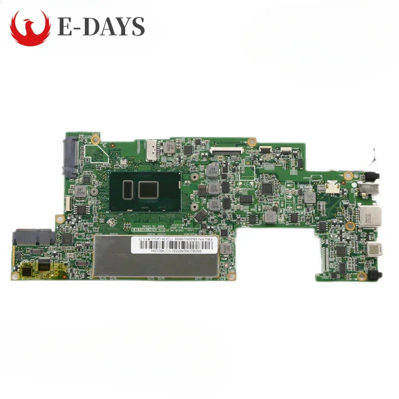 For Lenovo Ideapad MIIX 510-12ISK Laptop Motherboard 1601B-04 Notebook Mainboard CPU I5-6200 4G RAM 100% Tested Okhigh Quality