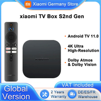 Xiaomi Mi TV Box S 2nd Gen Global Version 4K Ultra HD BT5.2 2GB 8GB Google TV Google Assistant Smart TV Box
