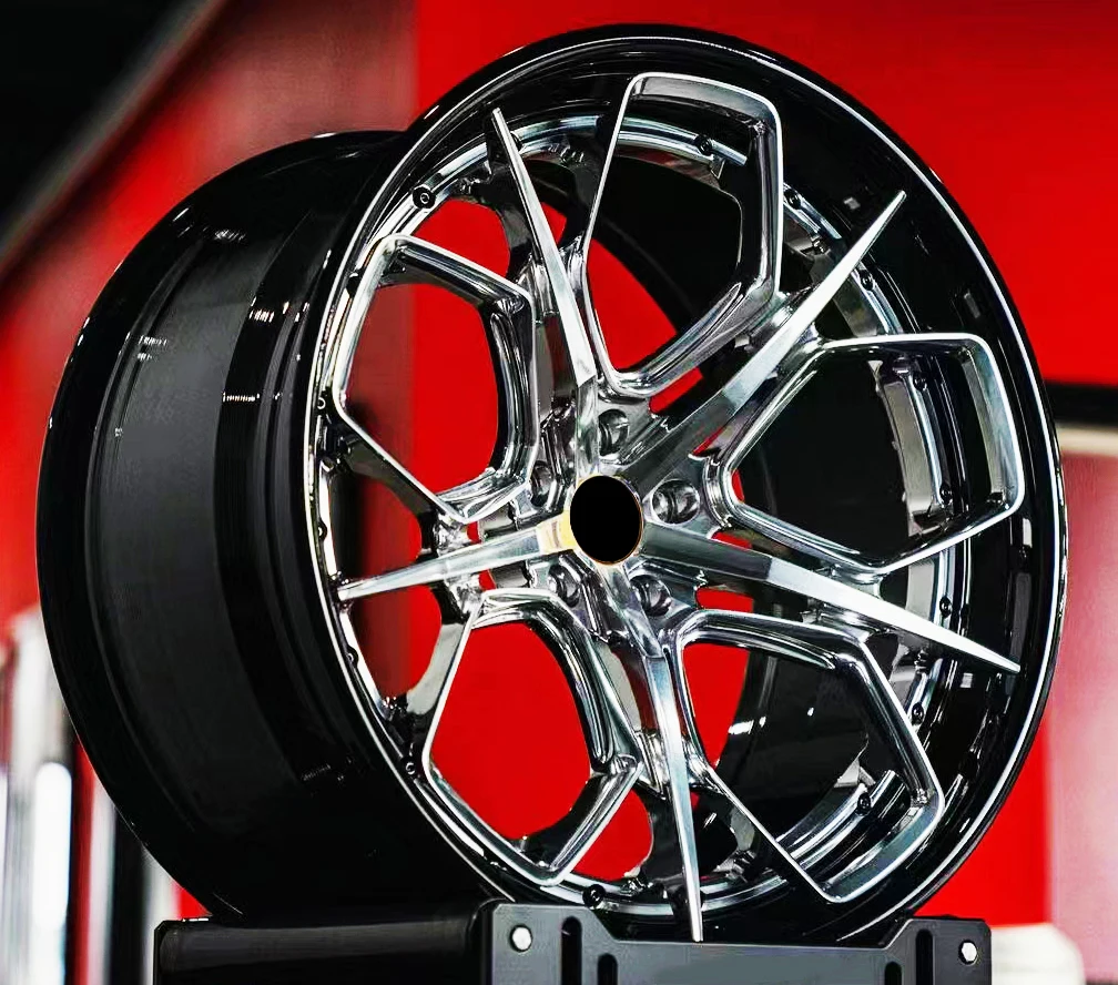 

Racing Wheels Quality Guaranteed 18 19 20 21 23 24 Inch 2 Pieces Style 22 Inch 5x114.3 5x120 Forged Aluminium Car Alloy Wheels