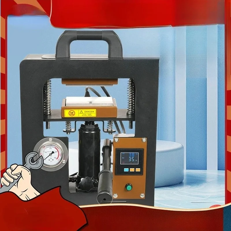 

6*12cm pine resin extraction heat press machine,