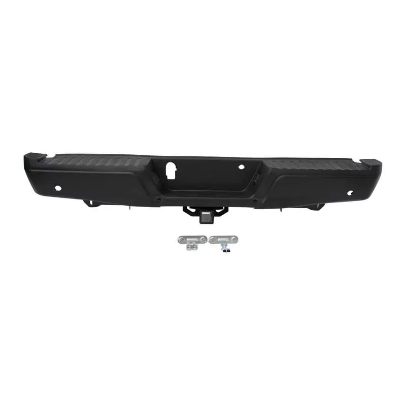 

Auto Part Black W/ Sensors Holes W/ Heavy Duty Rear Bumper for F150 2015-2020