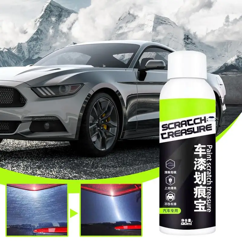 

Car Polishing Coating Agent 120ml Auto Scratch Repair Polishing Agent Safe And Gentle Vehicle Fix Tool For Sedan RV SUV Van