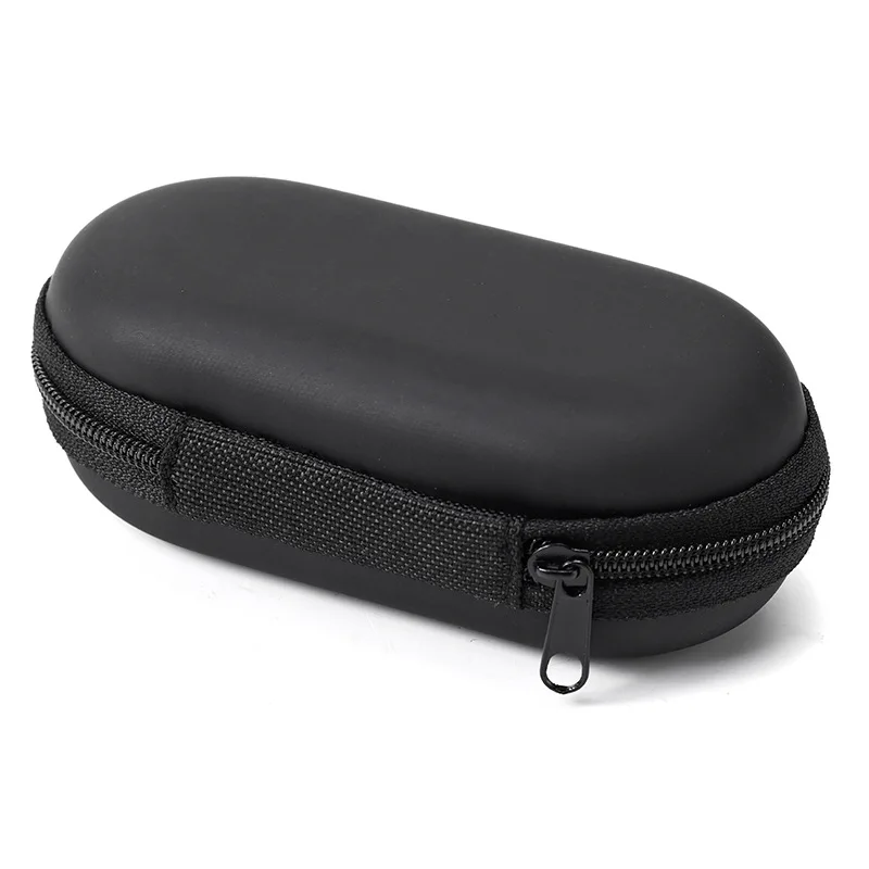 Popular Hard EVA Earbud Protective Case, Compact Portable Storage Pouch for Bluetooth Earphones Data Cables Gadgets