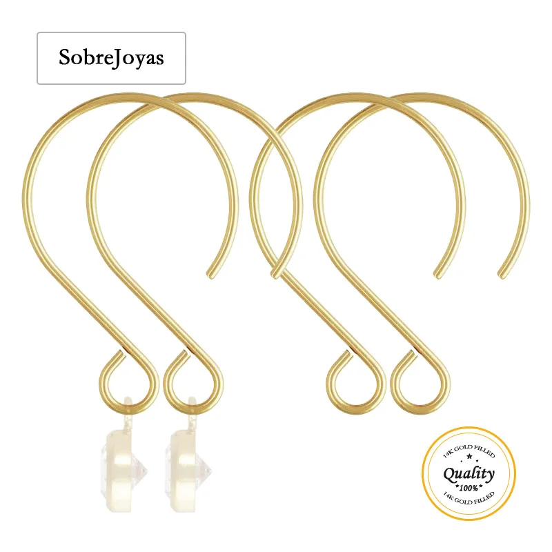 

Проволока для ушей из воздушного шара с позолотой 14 карат 0,0332 дюйма (,81 мм) для изготовления ювелирных изделий, серьги, аксессуары, серьги-капли