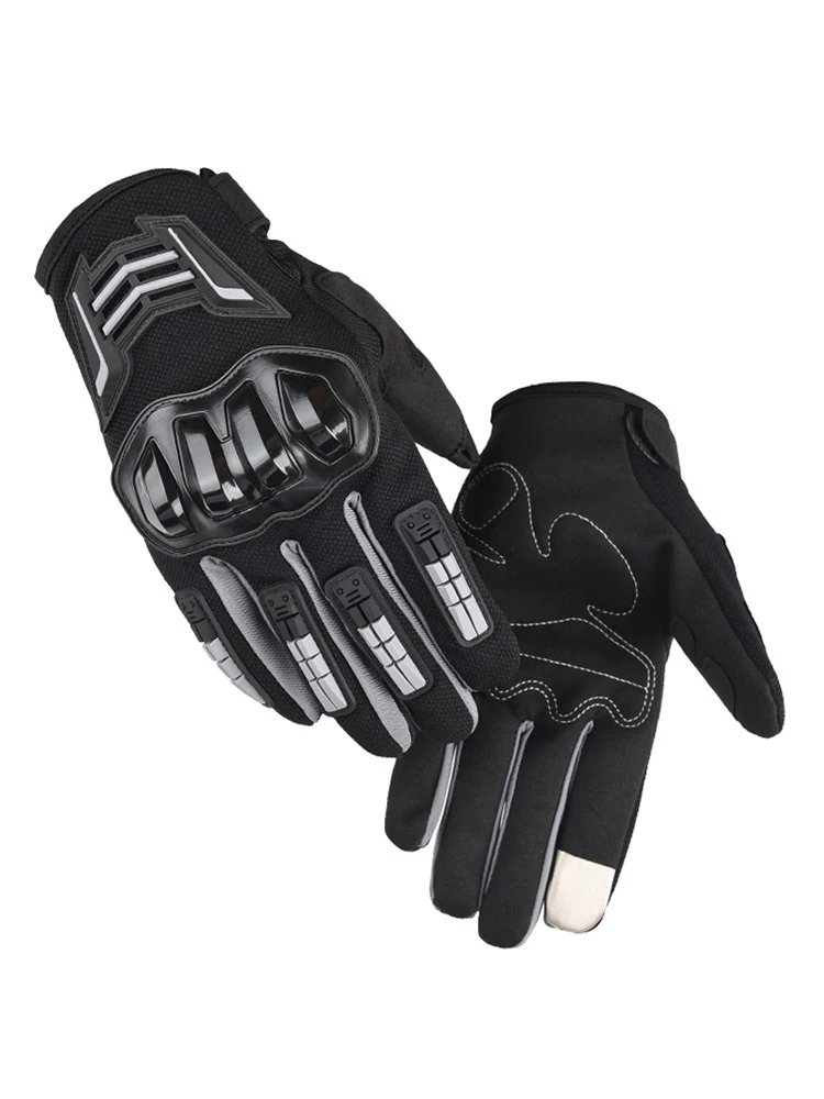AliExpress Motorcycle gloves, riding anti slip and shock-absorbing protective gloves, motorcycle hard shell gloves, knight long finger glov