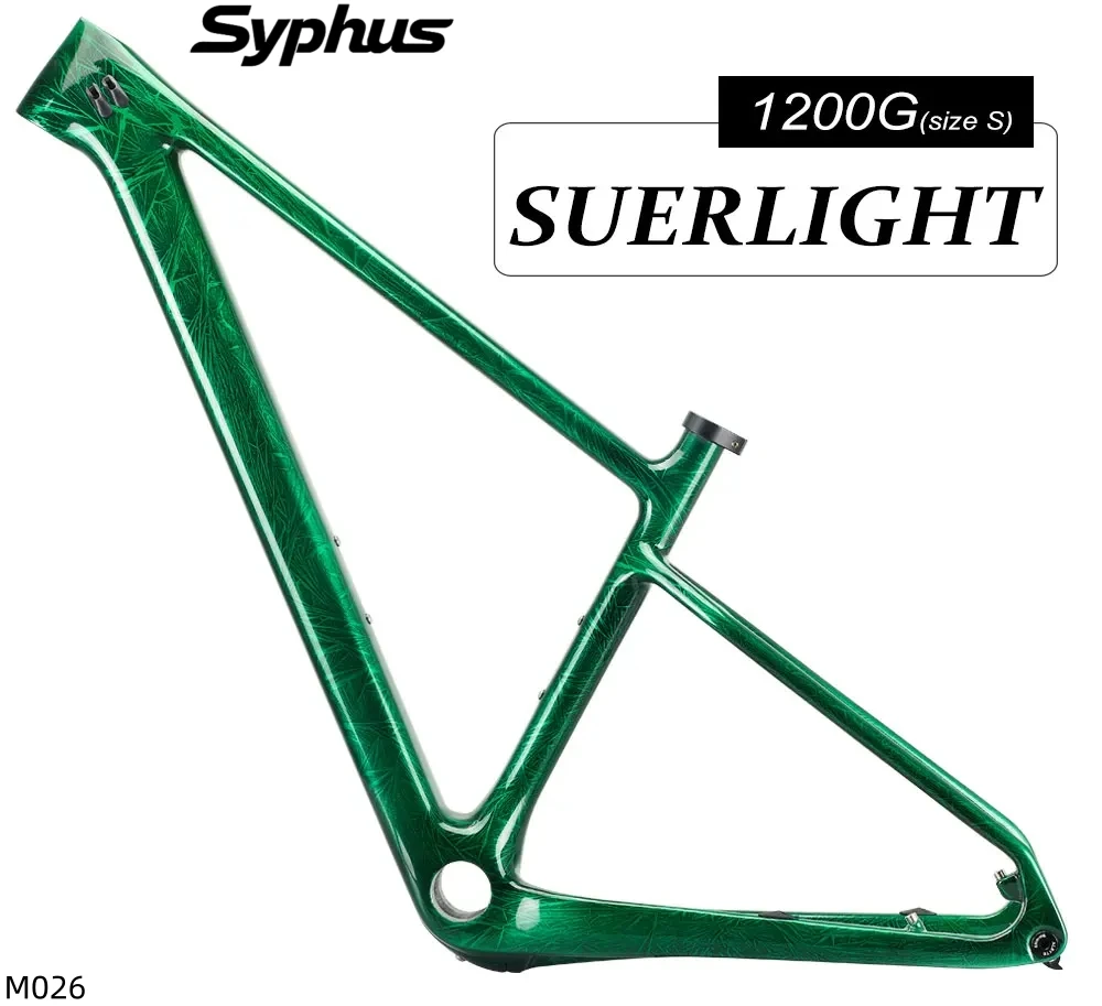 

Syphus T1000 Carbon Mountain Bike Frame UDH Hanger 12x148mm Boost Full Internal Routing 29er MTB Carbon Frame