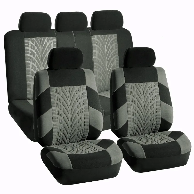 All Inclusive Four Season Universal Breathable Car Seat Cushion Cover Decoration Tire Pattern, Automobile Seat Protection Cover