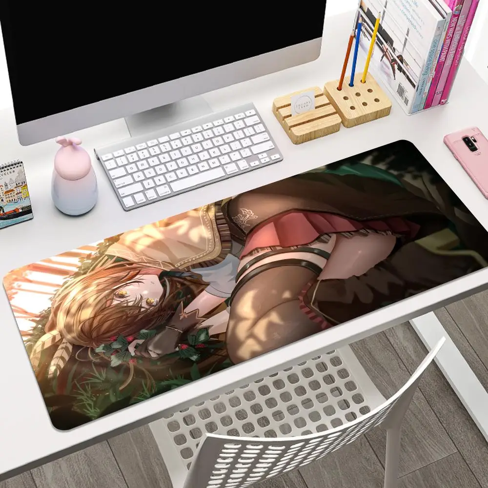 Anime Hololive VTuber Nanashi Mumei Cosplay Mousepad Large Gaming Mouse Pad LockEdge Thickened Computer Keyboard Table Desk Mat