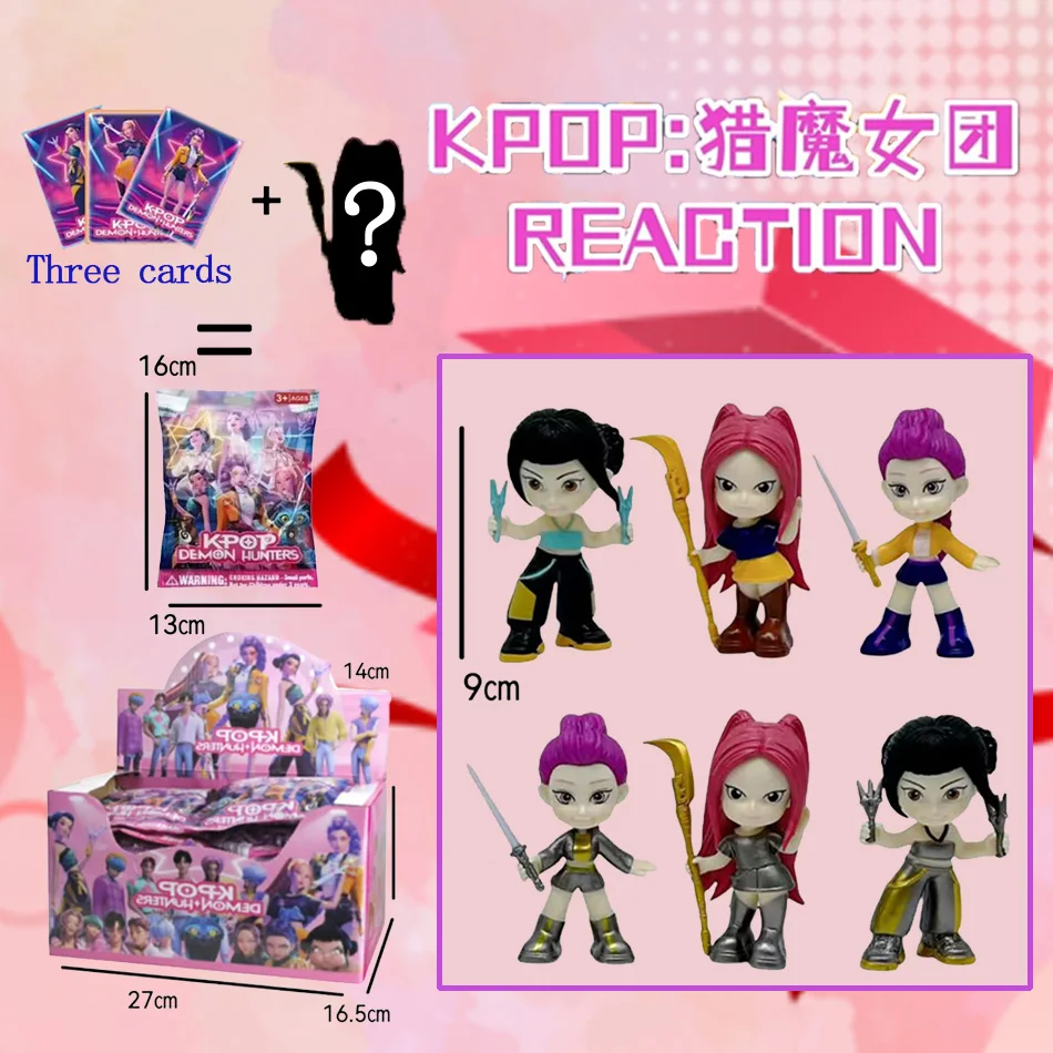 Boîte aveugle de chasseurs de démons Kpop, figurine d'action Ranimeumi Mira Zoey Sussy, modèle de décoration de téléphone, cadeau pour enfants, 2025