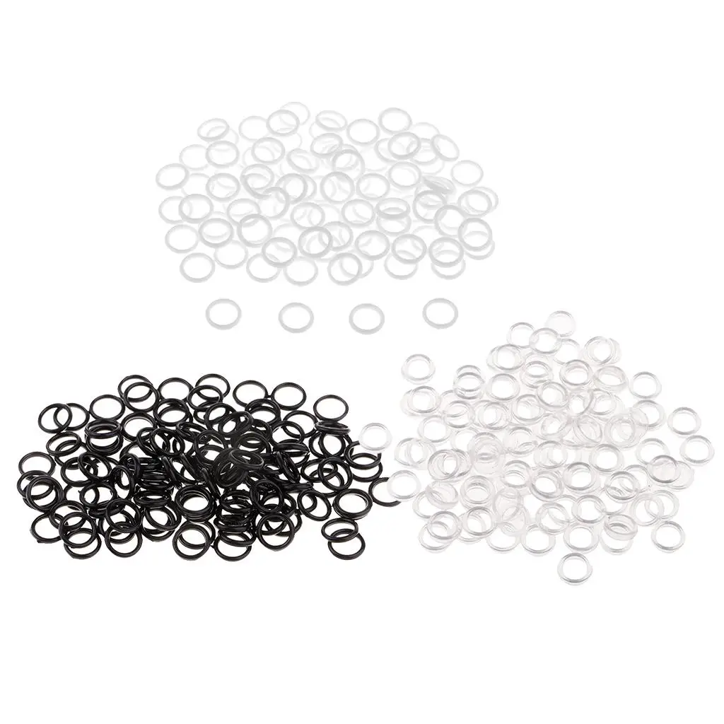 Bra Straps Slide Buckle Lightweight Nylon O Ring Lingerie Bra Accessories for Sewing Craft Bathing Suit