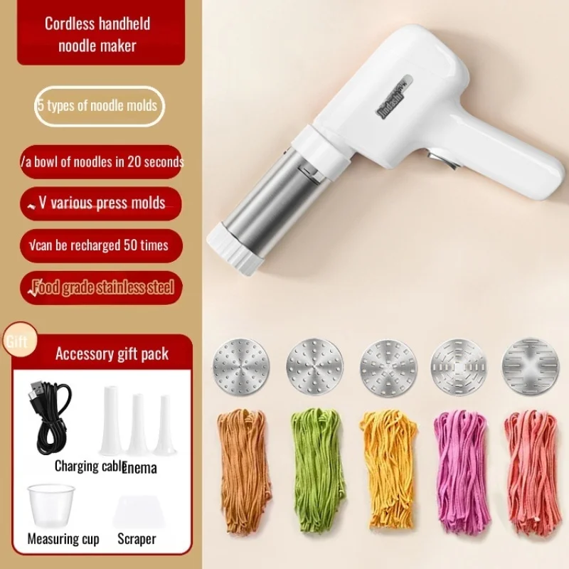 Portable Noodle gun Stamping machine Handheld High Power Lithium Battery Modern Large capacity