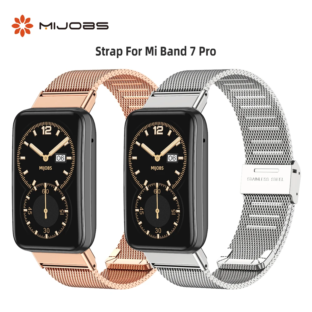 

Watchband for Mi Band 7 Pro Strap Metal Wristband for Mi Band 7 Pro Bracelet for Xiaomi Miband 7 Pro Wrist Strap Mi 7 Pro Correa