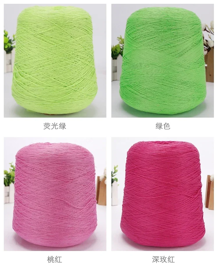 Hand Knitting & Crochet Cotton Yarn for Crochet 500g DIY Crocheting Arts Crafts Sewing Home Garden