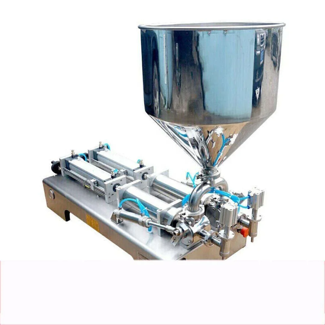 

High viscosity semi automatic yogurt lotion oil filler cream sauce honey hot thick bottle paste liquid filling machine