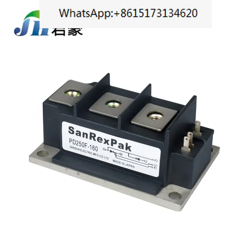 

Silicon controlled module SanRex PD250F-160 power module semi controlled unidirectional thyristor frequency converter