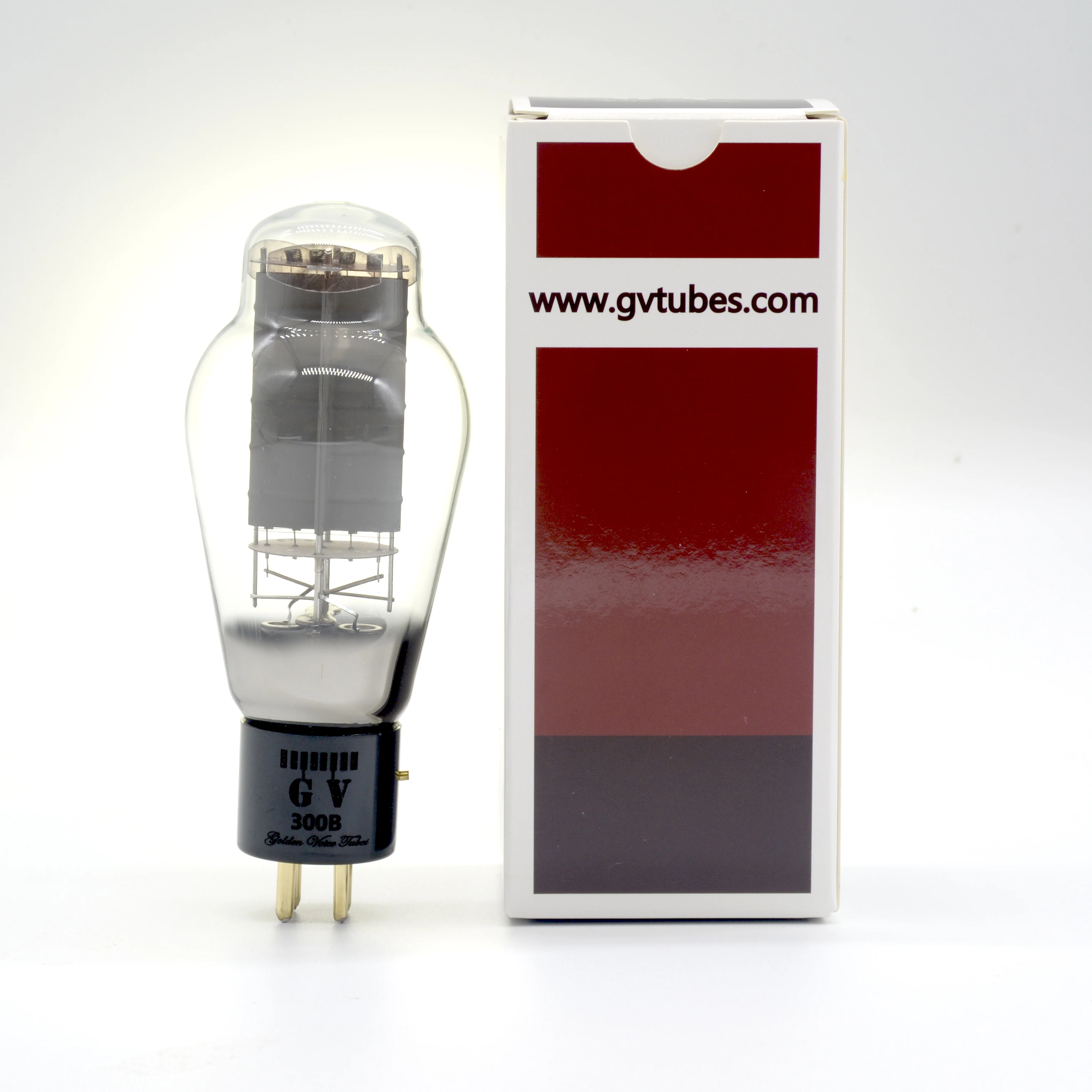 

New Golden Voice 300B GV 300B Vaccum Tube Valve For HIFI 300B Tube Amplifier Titanium Alloy Metal Anode Using a Special Process