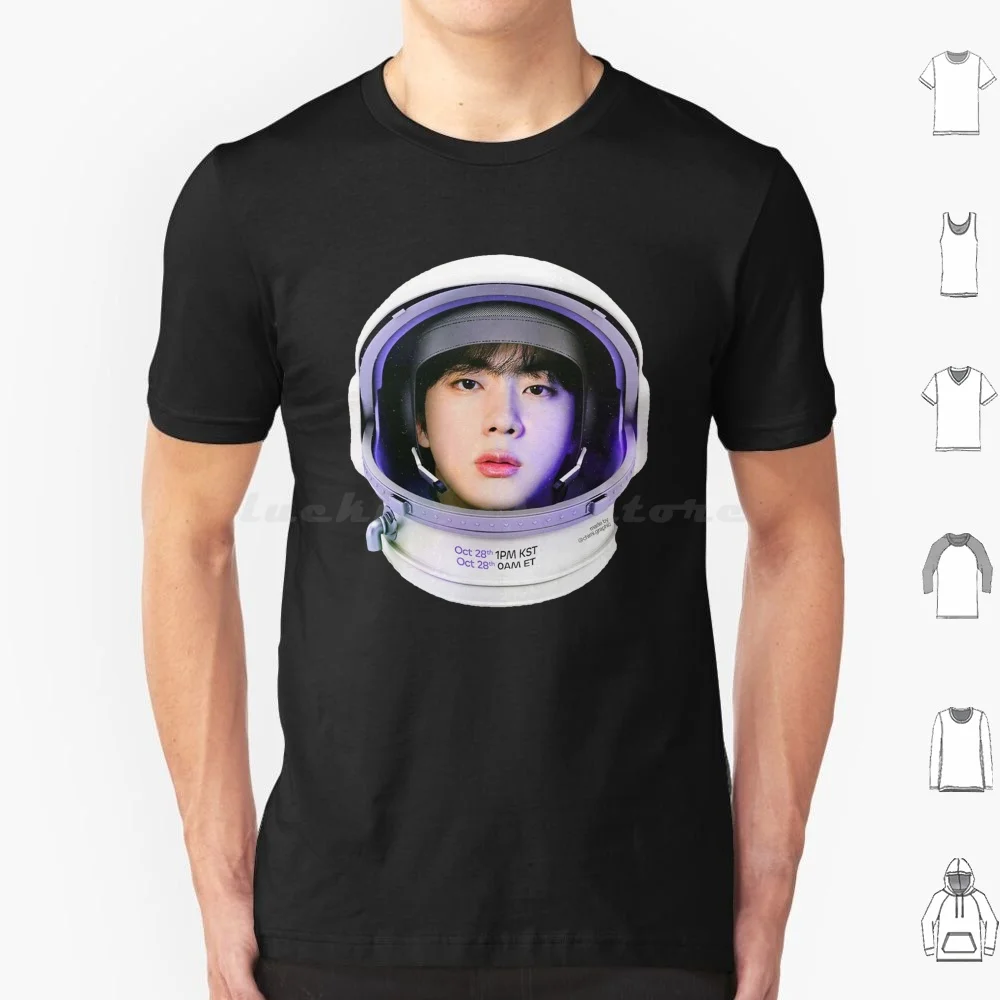 Wootteo Jin Astronaut T Shirt Big Size 100% Cotton Wootteo Jin Jin The Astronaut The Astronaut Jin Wootteo Astronaut Land On