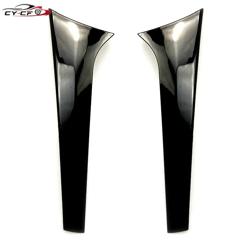 Black Car Flank Tail Spoiler Decoration Cover Trim For Mercedes Benz ML GLE W166 2012-2018 Exterior Styling Accessories