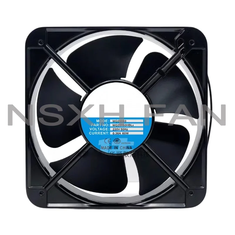 

MQ20060HBL3 380V 0.28A Axial Flow Fan 20060 Cooling Fan 20cm