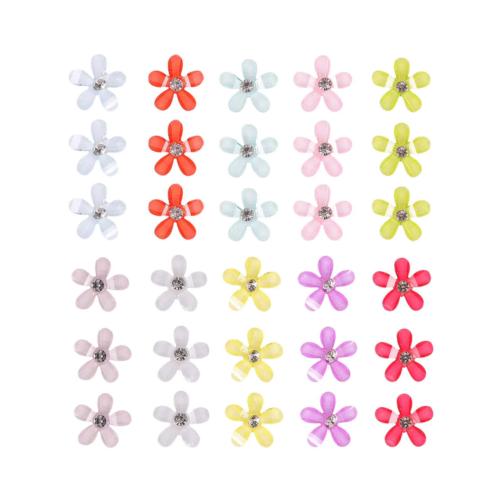 

100 шт. аксессуаров из смолы в виде цветов, ручной работы, для декора мобильных устройств, брелоков, браслетов, материалов для рукоделия, декоративные принадлежности