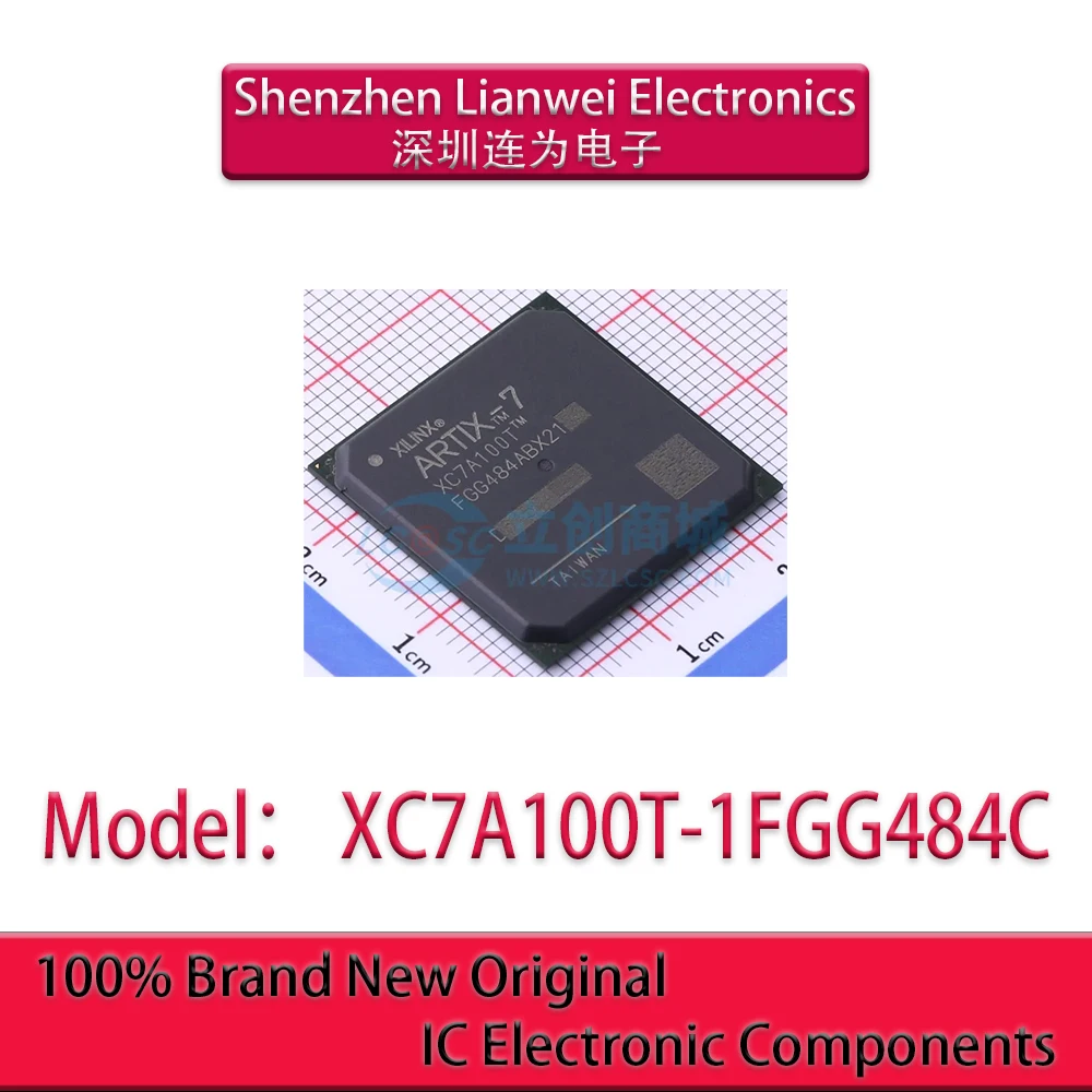 

100% New Original XC7A100T-1FGG484C XC7A100T IC Chipset FBGA-484