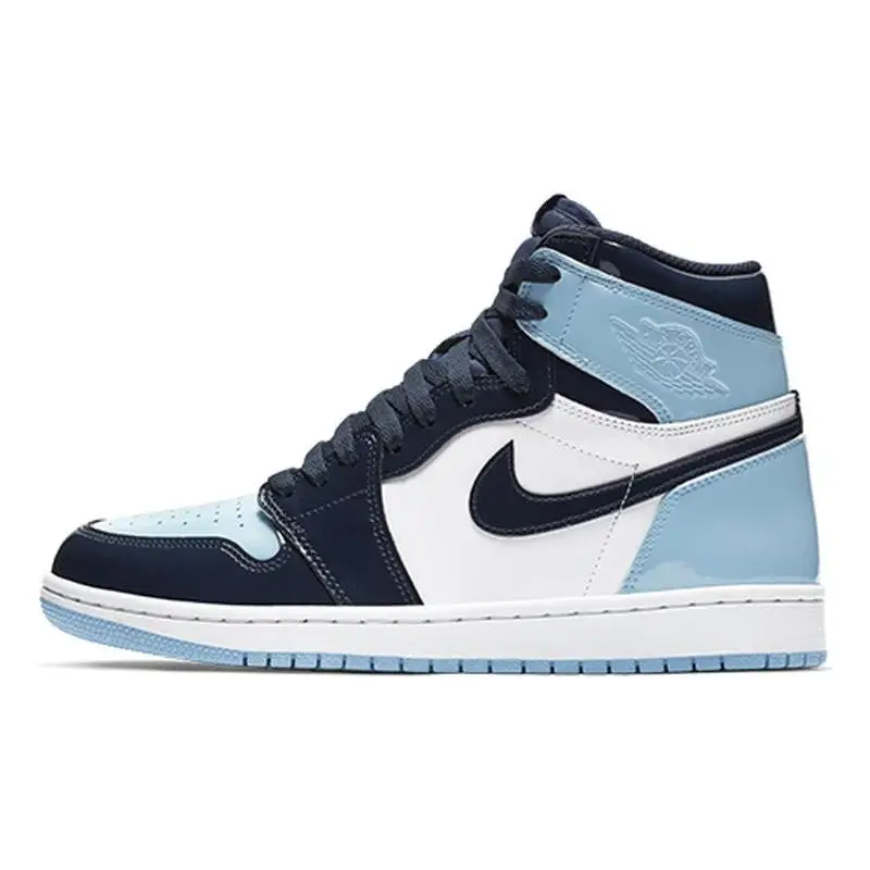 Nike Air Jordan Women's Air Jordan 1 Retro High OG 'Blue Chill' Sneakers shoes CD0461-401