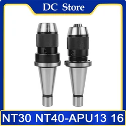 NT NT30 NT40 NT50 ISO40 APU APU08 APU13 APU16 drill chuck tool holder bracket tool automatic rotary drill chuck collet