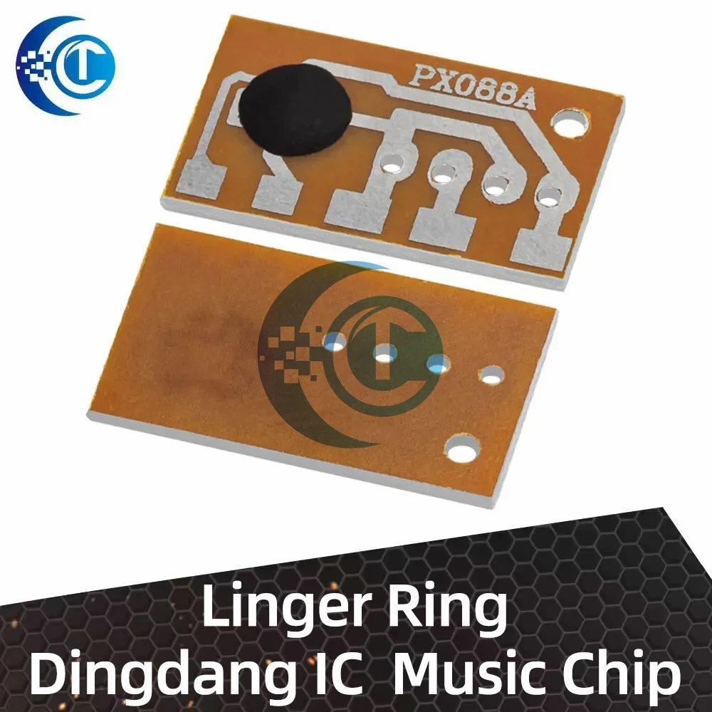 Linger Ring Dingdang IC Powered up to Play Christmas Music Chip HS088 Music Circuit Board E