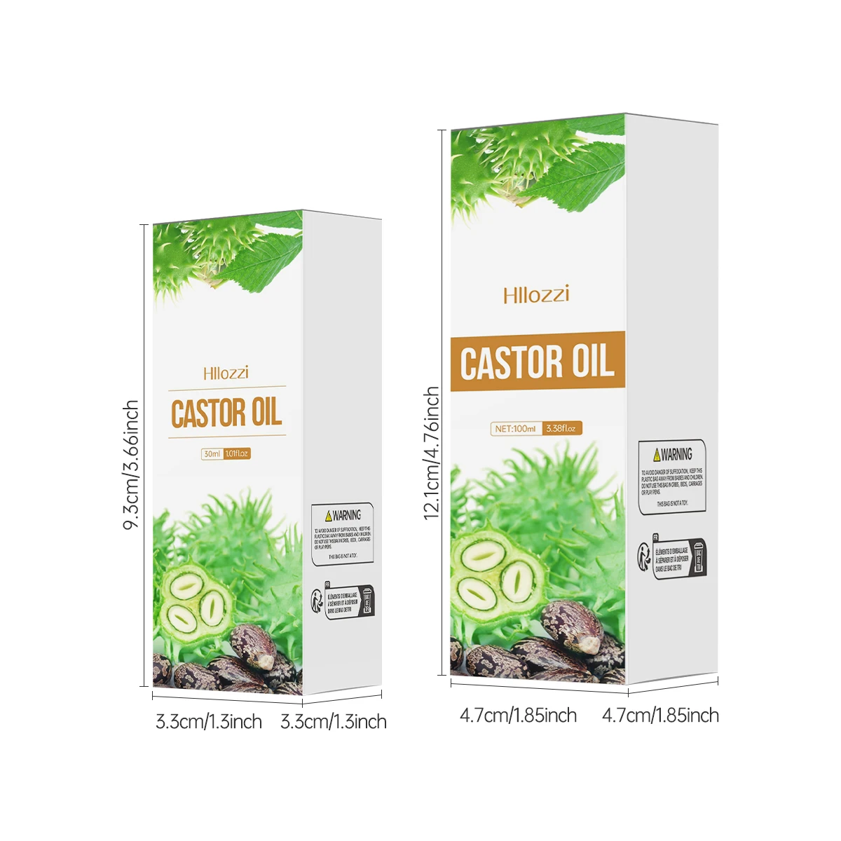 100ml/30ml Castor Oil Pure Essential Oil Skin Care Hair Care Can Make Hair Smoother Aromatherapy Essential Oil