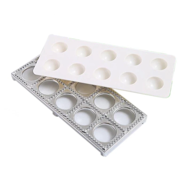 Italian Pasta Mold Ravioli Tray Plate Pin Square Edges Frame For Perfect Attachment And Shape Large Ravioli Maker