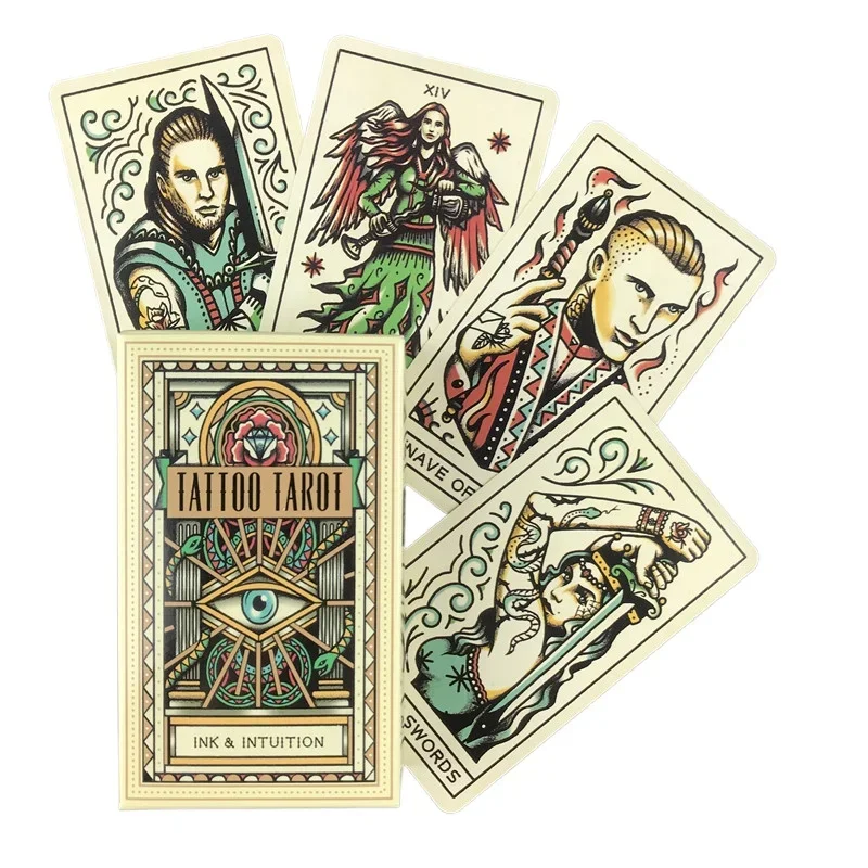 Tattoo Tarot: Ink & Intuition Cards gaining a fascinating insight into what lies ahead and a fresh perspective