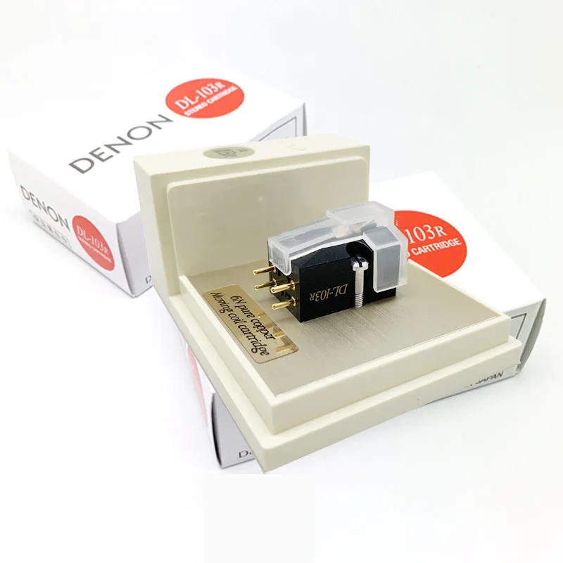 New Denon DL-103R Premium MC Moving Coil Phono Cartridge, Denon DL-103R Audiophile Moving Coil Stylus