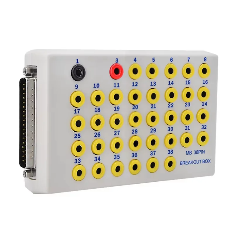 A42T - Nowy 38-pinowy moduł OBD Breakout Box OBD2 Tester Sygnału Linii Detektory Protokołów Diagnostyka Łączności Danych CAN Narzędzie do Samochodów Benz