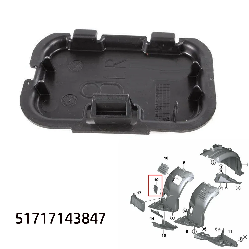 Wheel Arch Liner Access Cover For BMW 3 Series E90 E91 Fender Liner Cover Front Wheel Arch Guard Repair Cover 51717143847