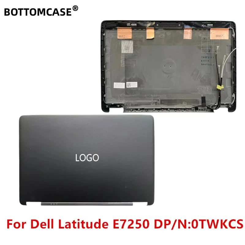 BOTTOMCASE Novo Laptop Para DELL Latitude E7250 LCD Capa Traseira Top Caso Preto 0TWKCS TWKCS