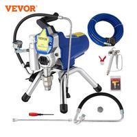 VEVOR Airless Spraying Machine Professional Ultra Silent Wall Paint Spray Gun 3000PSI-Pressure 2.5L/Minute-NoLoad Displacement