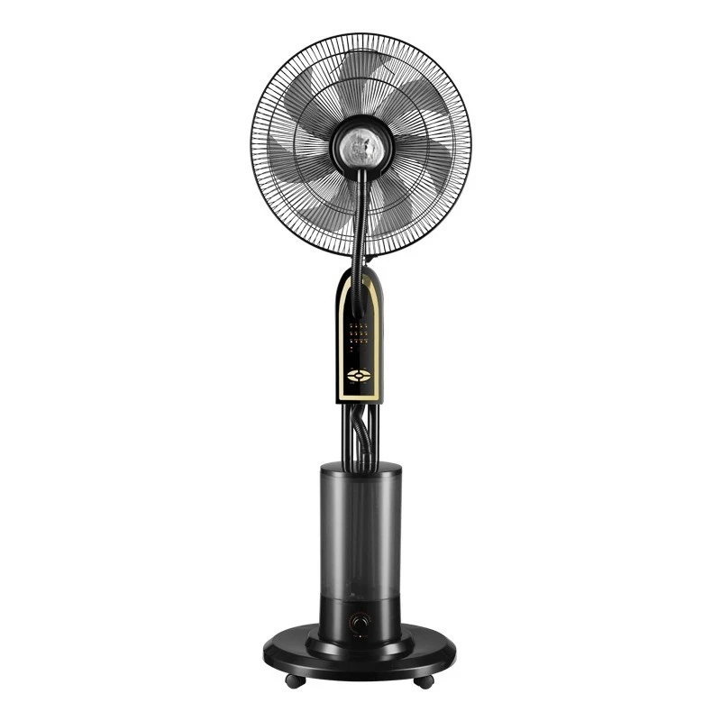 

Electric fan Household spray electric fan Floor fan Remote control Shaking mute three-speed adjustment fan Large wind fan