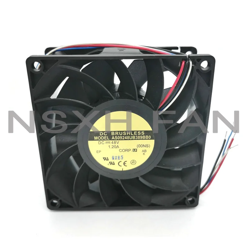 NEW AS09248UB389BB0 9238 DC48V 4Lines PWM Cooling Fan